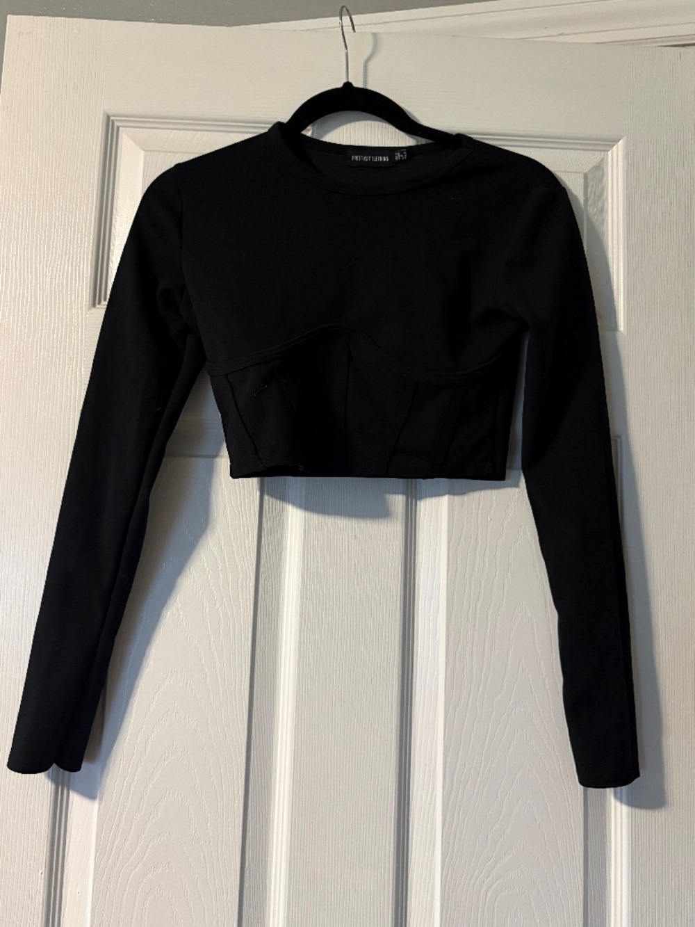 PRETTY LITTLE THING - long sleeve crop top
